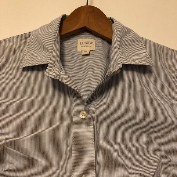 J. Crew Factory Pinstripe Popover - Picture 5 of 5